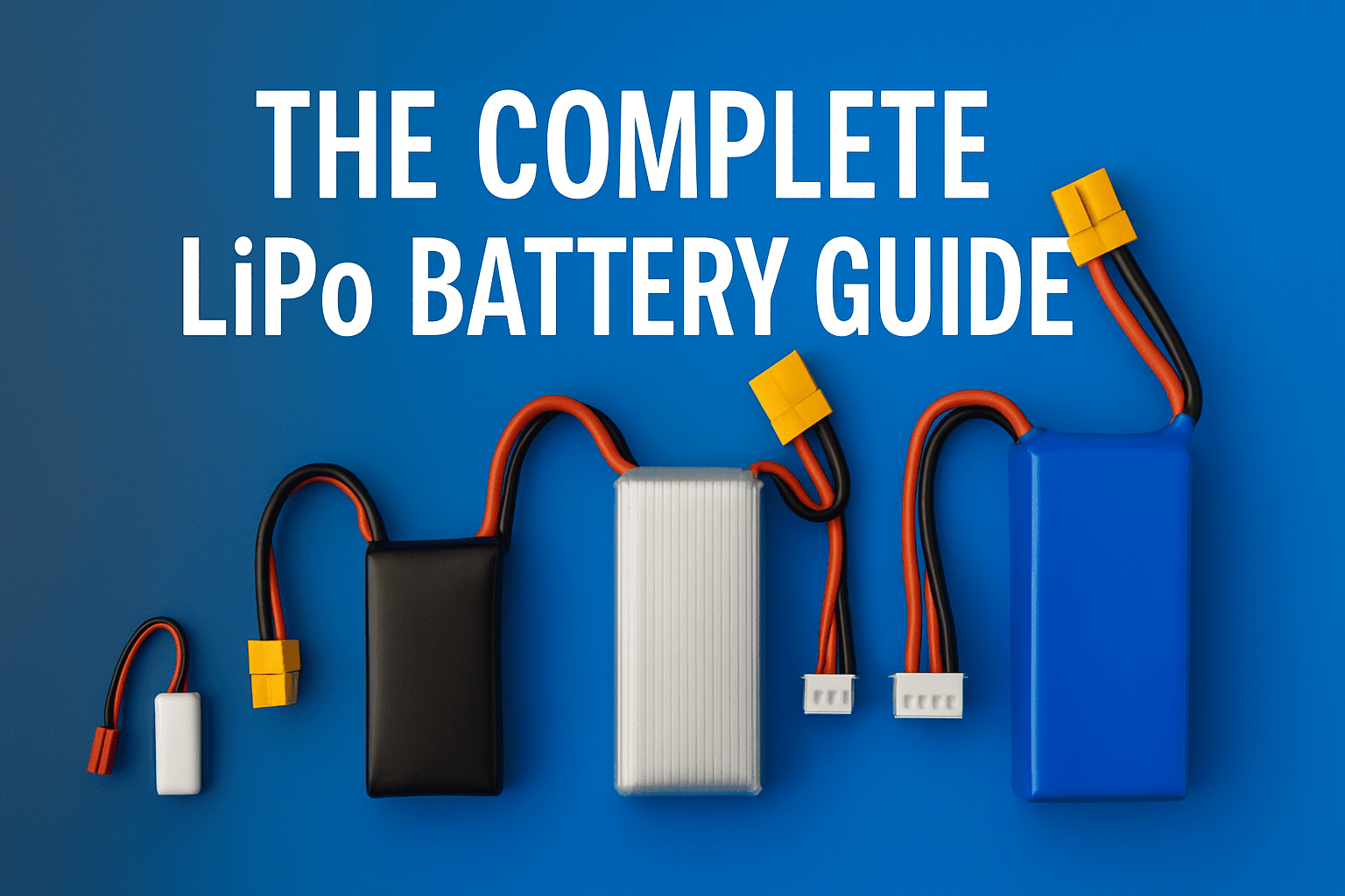 The Complete LiPo Battery Guide At UAV Marketplace: Boost The Performance Of Your FPV Drone Overview